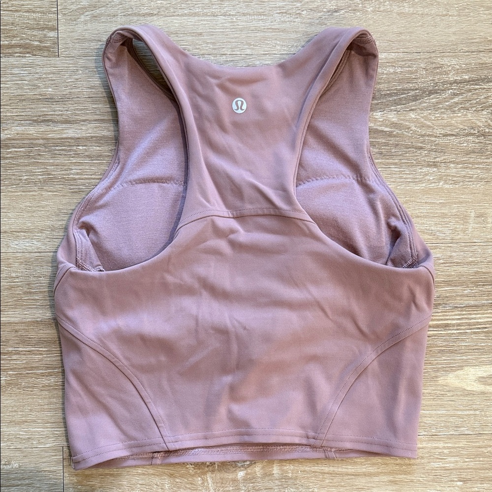 Lululemon Wunder Train Racerback Tank Top Twilight Rose Size 6 - Picture 7 of 7
